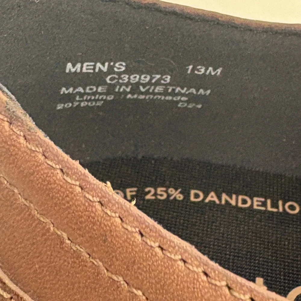 Cole Haan Original Grand Wingtip Oxford Brown Leather Navy Sole C39973 Mens 13M